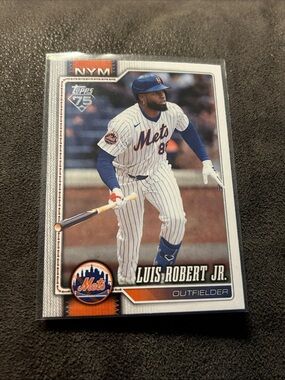 Topps Mets Baseball Card - Luis Robert Jr. 2026